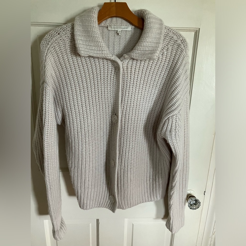Naked cashmere Gabby Button Down Cardigan Jacket XS